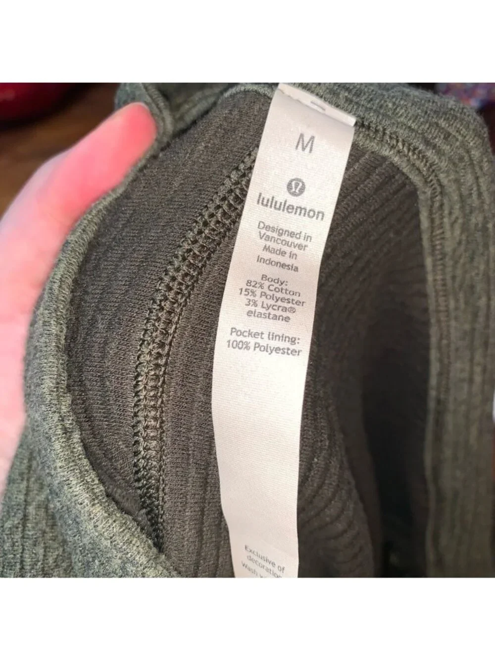 Lululemon Along the Way Dress Heathered Dark Olive M